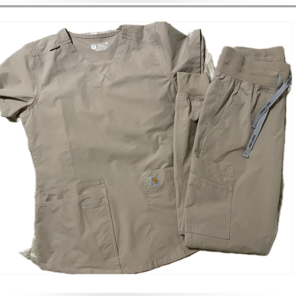 Carhartt Women's Tan Scrub Set